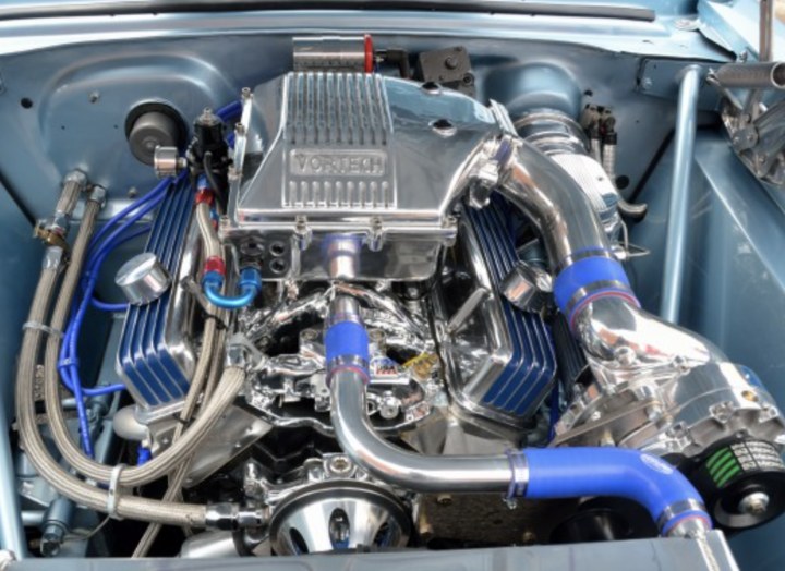 Engine bay pride, the family inheritance on display at a Lake Charles job